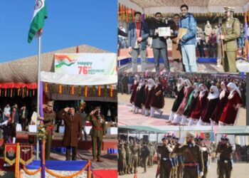 76th R-Day celebrated with patriotic fervour across Kashmir