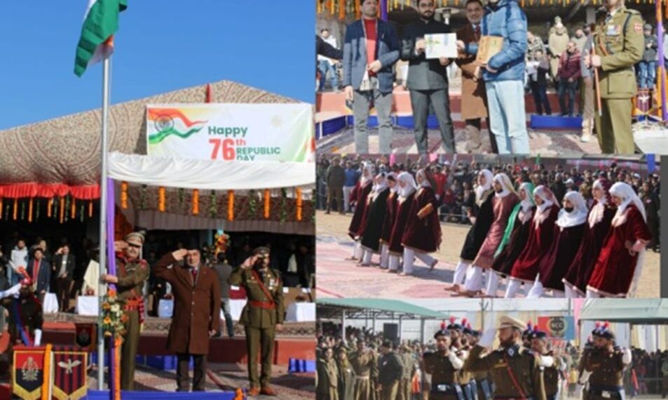 76th R-Day celebrated with patriotic fervour across Kashmir