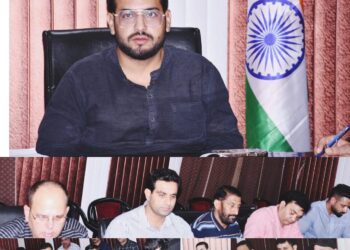 DDC Rajouri reviews progress RDD works, Stresses transparency, timely execution