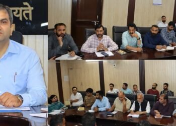 DC Ramban reviews Eid-ul-Azha arrangements