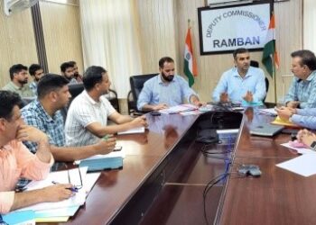 DC Ramban reviews preparation of CAPEX 2025-26 Plan under Rural Dev Sector