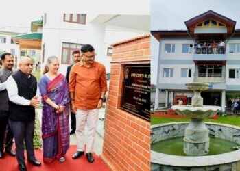 Javed Rana inaugurates Officer’s Block at Deers HQ Bemina