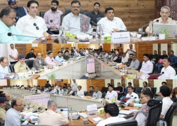 Javed Rana reviews development scenario in Doda; Stresses accountability & grassroots impact
