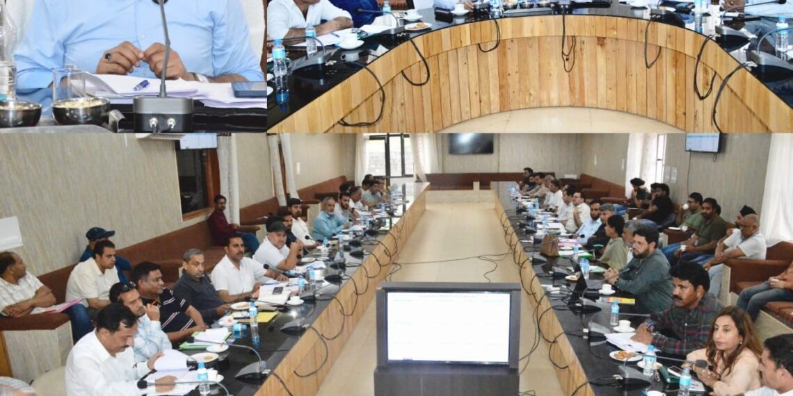 Secy RDD reviews development projects, Vibrant Village Programme-II in Poonch