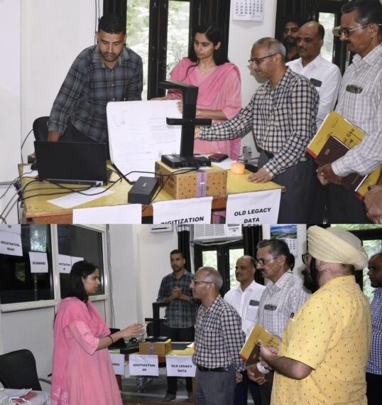 DC Reasi, AIGR Jammu launch first-of-its-kind digitization of legacy land records in Registrar office