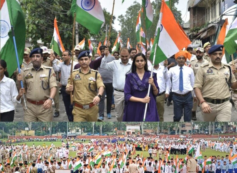 DC leads Mega Tiranga Rally at Reasi