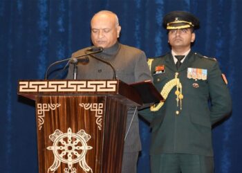 RK Mathur takes oath as Ladakh’s first Lieutenant Governor