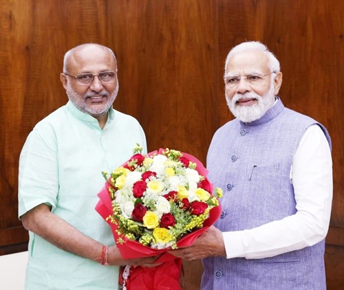 BJP names Maharashtra Governor CP Radhakrishnan the NDA Veep candidate
