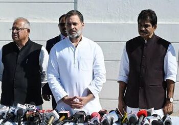 Opposition Stands With Govt On Terrorist Response: Rahul Gandhi In Srinagar
