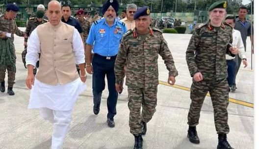 Rajouri Gunfight: Defence Minister, Army Chief visit Rajouri, review security