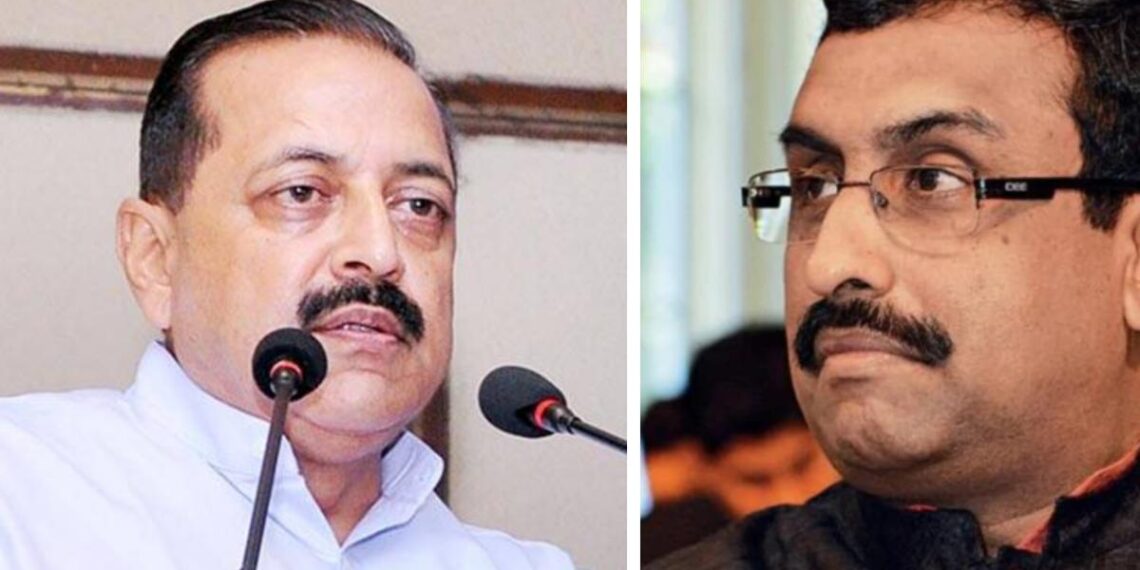 Jitendra , Ram Madhav in quarantine after JK’s BJP Chief tests positive for Covid-19