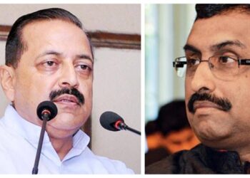 Jitendra , Ram Madhav in quarantine after JK’s BJP Chief tests positive for Covid-19