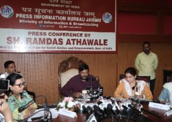 A peaceful, developed J&K is Govt’s top priority: Ramdas Athawale