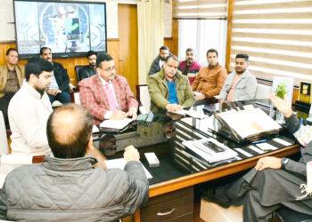 Rana chairs review meeting to resolve drinking water issues in Jammu city