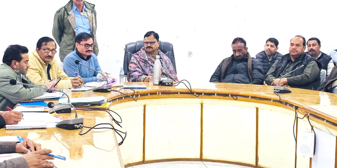 Javed Rana reviews implementation roadmap of newly launched Dev projects in Mendhar