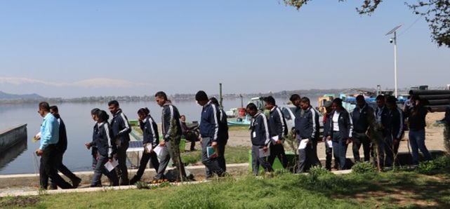 42 Range Officer Trainees from KFA Dharwad visit Dal Lake