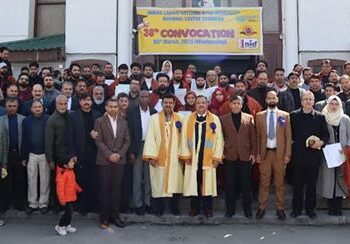 38th Regional Convocation of IGNOU held across the Country, Shantmanu addresses convocation in Srinagar