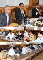 Registrar General, J&K High Court reviews arrangements for I-Day celebration at Srinagar Wing