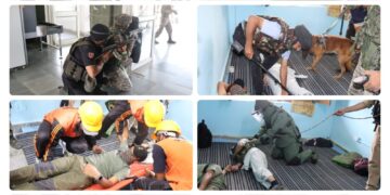 Police Conduct Contingency Response Rehearsal at Railway Station Baramulla