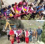 Renuka Katoch kick starts construction of Lekdi to Sildhar Panchayat tractor road