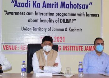 India@75: Rev Deptt holds awareness prog for farmers on DILRMP