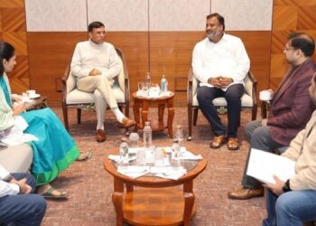 Satish Sharma seeks major sports infra push for J&K, Submits comprehensive memorandum to Union Sports Min