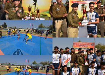 Police martyrs’ memorial Kabaddi tournament concludes in Pulwama