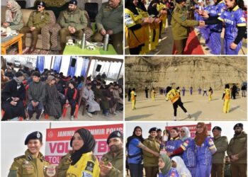 Girls’ Volleyball Tournament Under CAP Concludes Successfully in Pulwama