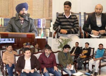 DC Doda reviews preparations for 6th National Rafting Championship at Shibnote   