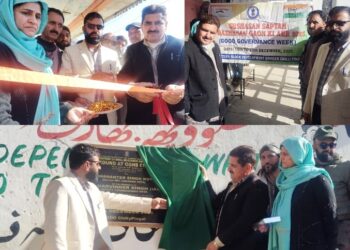 GHSS Chilly Pingal gets playground, DDC Chairman inaugurates facility & listens to public grievances   