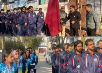 Registrar flags off BGSBU sports teams for 3rd Chancellor’s Trophy