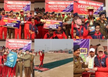 Cricket tournament for specially-abled persons concluded successfully in Shopian