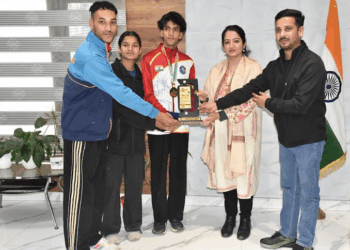DC facilitates Taekwondo Champions, praises coaches, players for bringing laurels to Udhampur Distt   