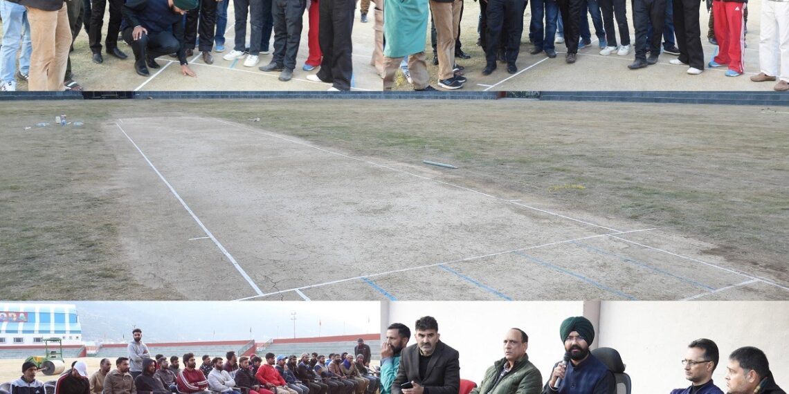 Doda to host T-20 Leather Ball Cricket Tournament -Alpha Cup 2025, DC finalizes arrangements for mega sports event