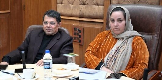 Sakeena Itoo reviews key issues of Education sector with representatives of Pve School, Parents Associations