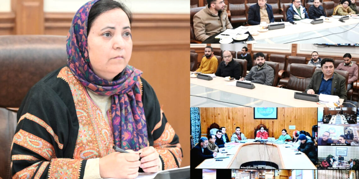 Sakeena Itoo Bans Outside Food, Polythene at GMCs, Hospitals