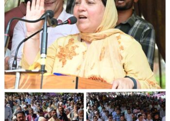 Sakeena Itoo inaugurates NTPHC, Sheep Extension Centre at Khull Kulgam
