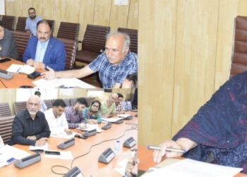 Sakeena Itoo reviews healthcare scenario in Pampore Assembly Constituency