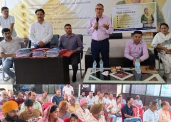 Delhi-Amritsar-Katra Expressway: DC Samba holds land compensation disbursement camp at Vijaypur