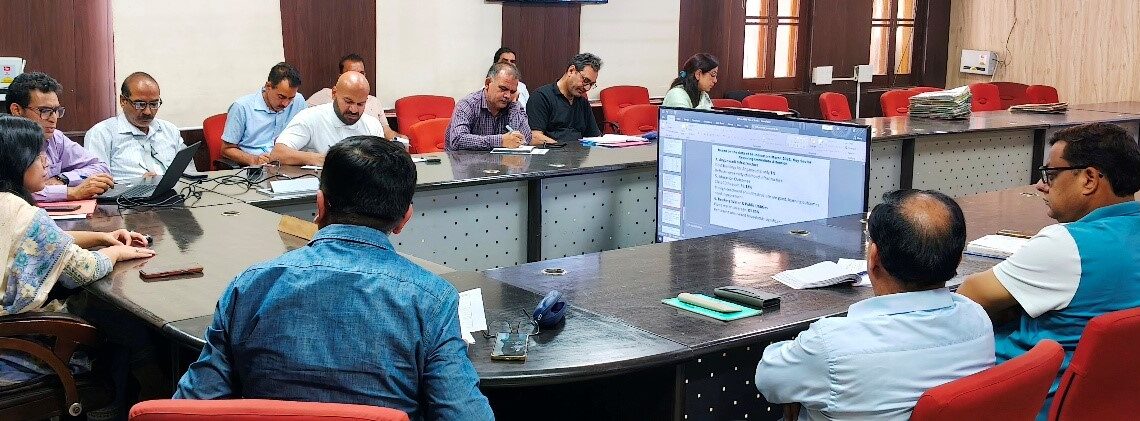 DC Samba reviews status of pending MGNREGA works