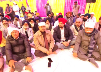 Satish Sharma attends Prakash Purab celebrations of Sri Guru Gobind Singh Ji