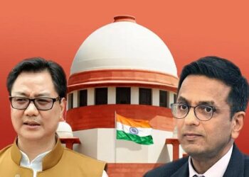 Include Govt’s representative In SC Collegium, Union Law Minister tells CJI in his fresh letter