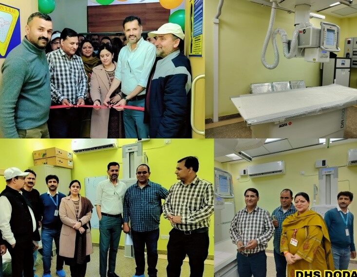 SDH Bhaderwah gets Dialysis Unit, Digital X-Ray Facility