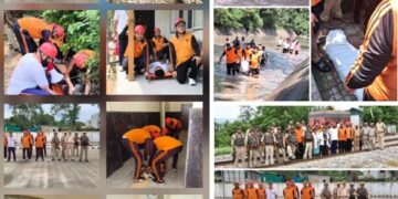 SDRF Jammu conducts water search and body recovery operation, participates in railway mock drills