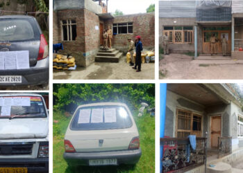 Baramulla | Police Seize Property Worth 2.1 Cr From Drug Smugglers