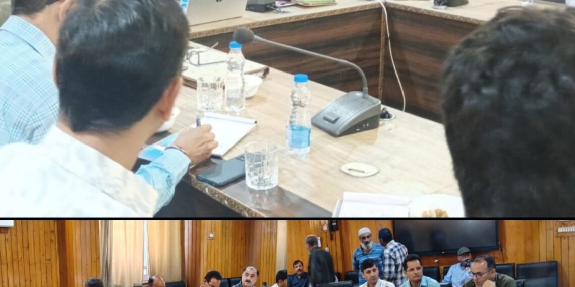 Secretary (T) reviews progress of Animal Husbandry Department Kashmir