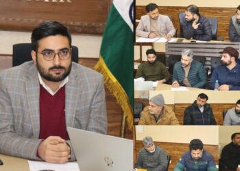 DC Srinagar reviews progress on digitization & modernization of land records in the distt