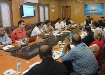 MD NHM reviews progress on Mission’s schemes; calls for time bound execution