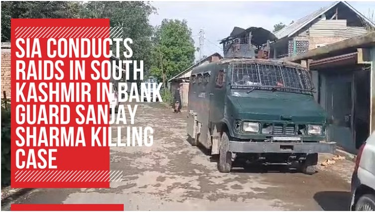 SIA conducts raids in three districts of south Kashmir in Sanjay Sharma killing case