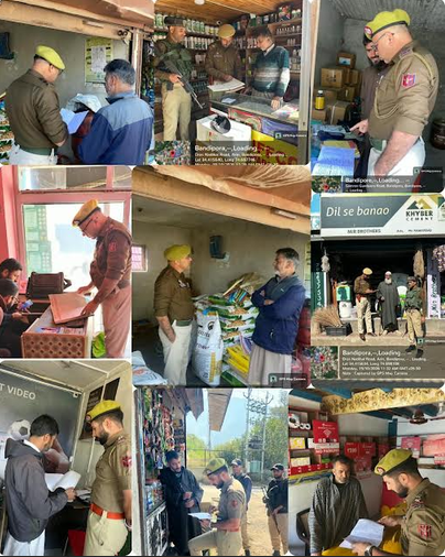 Checking Drives Conducted At SIM Vendors And Fertilizer Outlets In Bandipora: Police